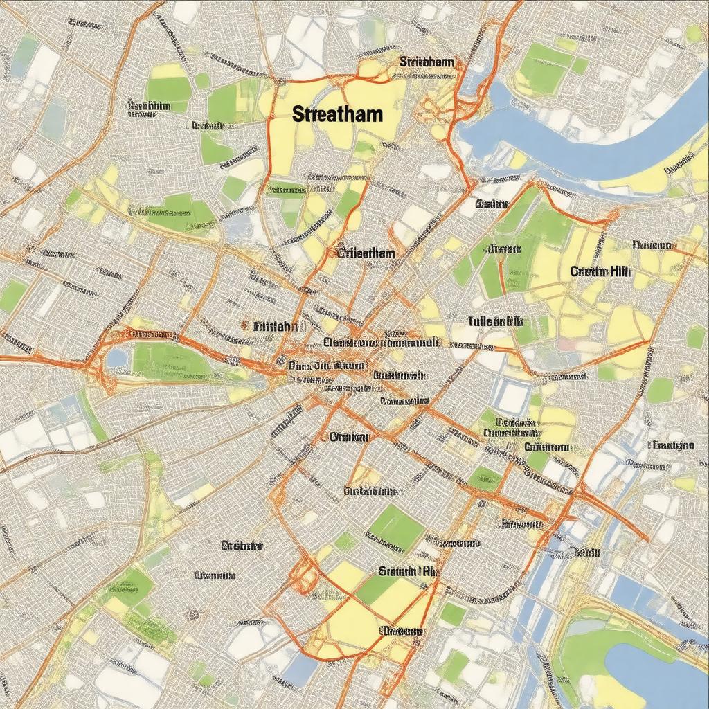 AI-created image of Streatham (UK Parliament constituency)