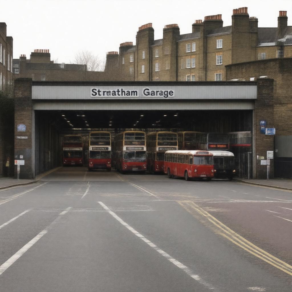 AI-created image of Streatham garage