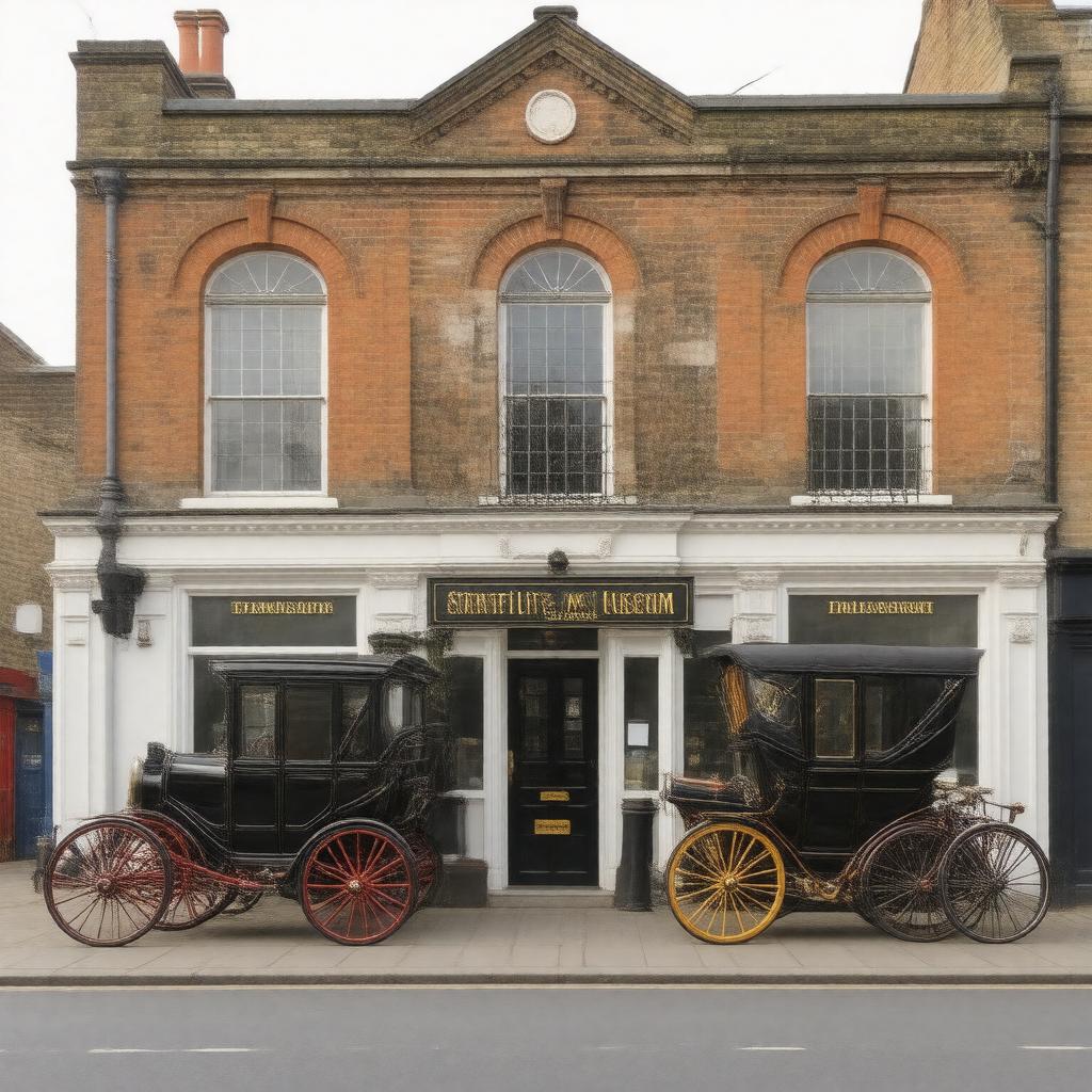 Click to view larger image AI-created image of Streetlife Museum of Transport