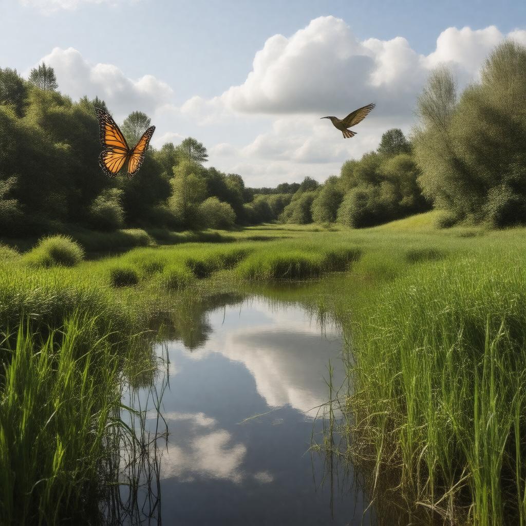 AI-created image of Strumpshaw Fen