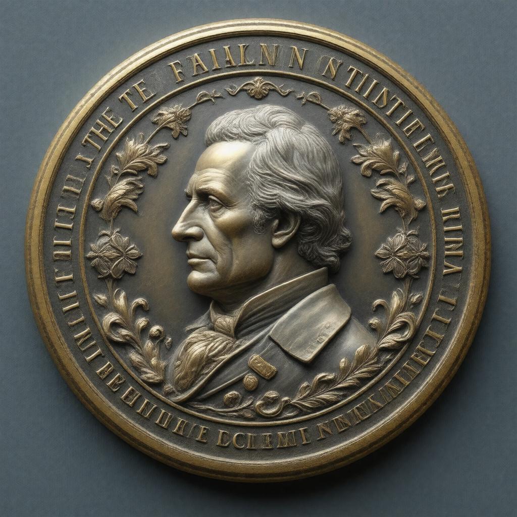 Click to view larger image AI-created image of Stuart Ballantine Medal