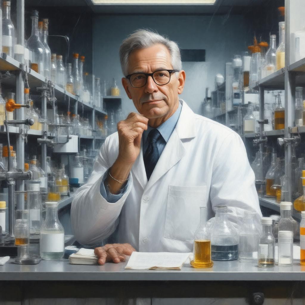 AI-created image of Stuart Schreiber