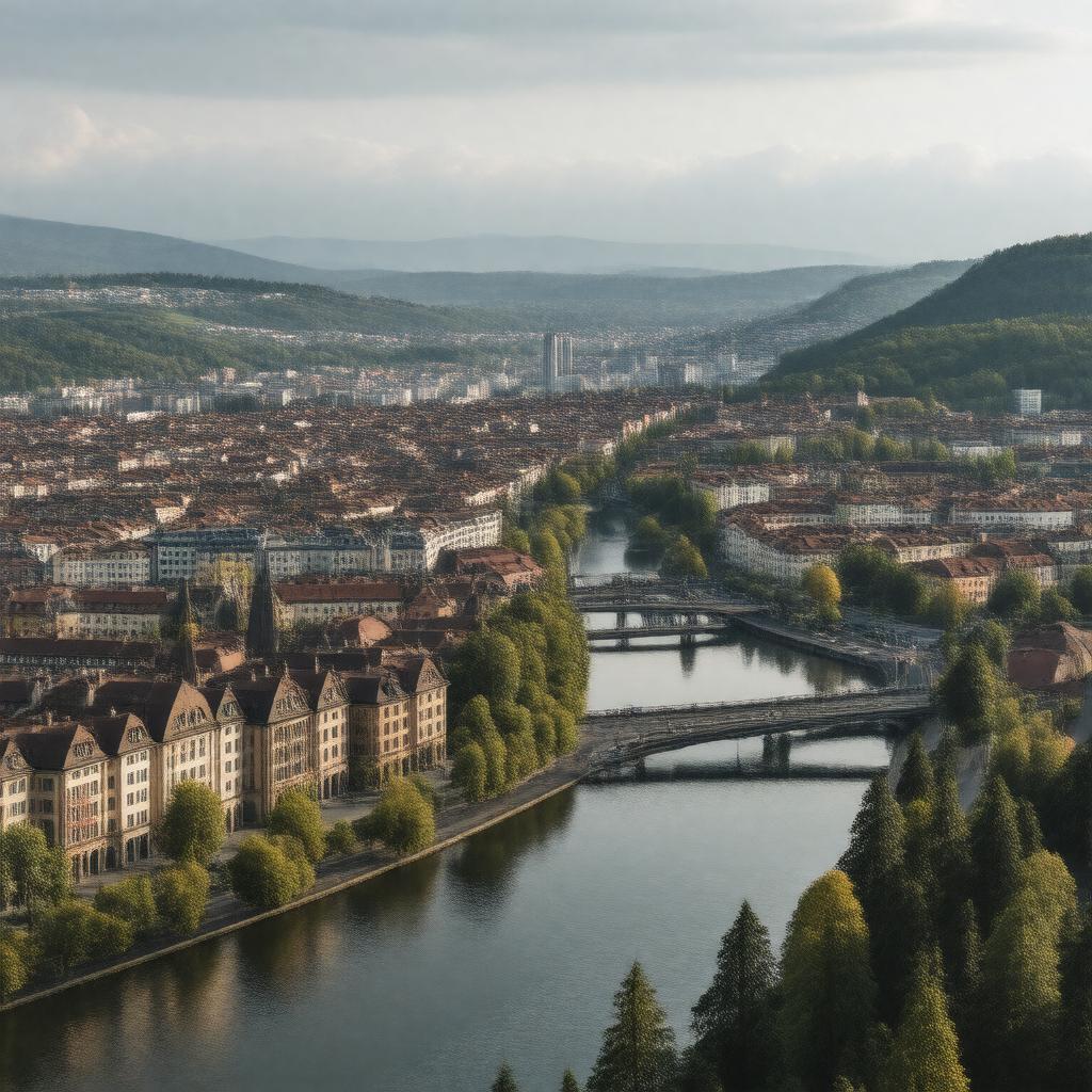 AI-created image of Stuttgart