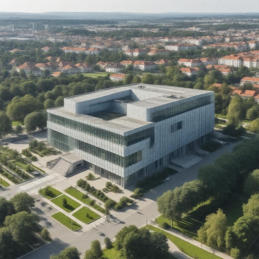 Click to view larger image AI-created image of Stuttgart Technology University of Applied Sciences
