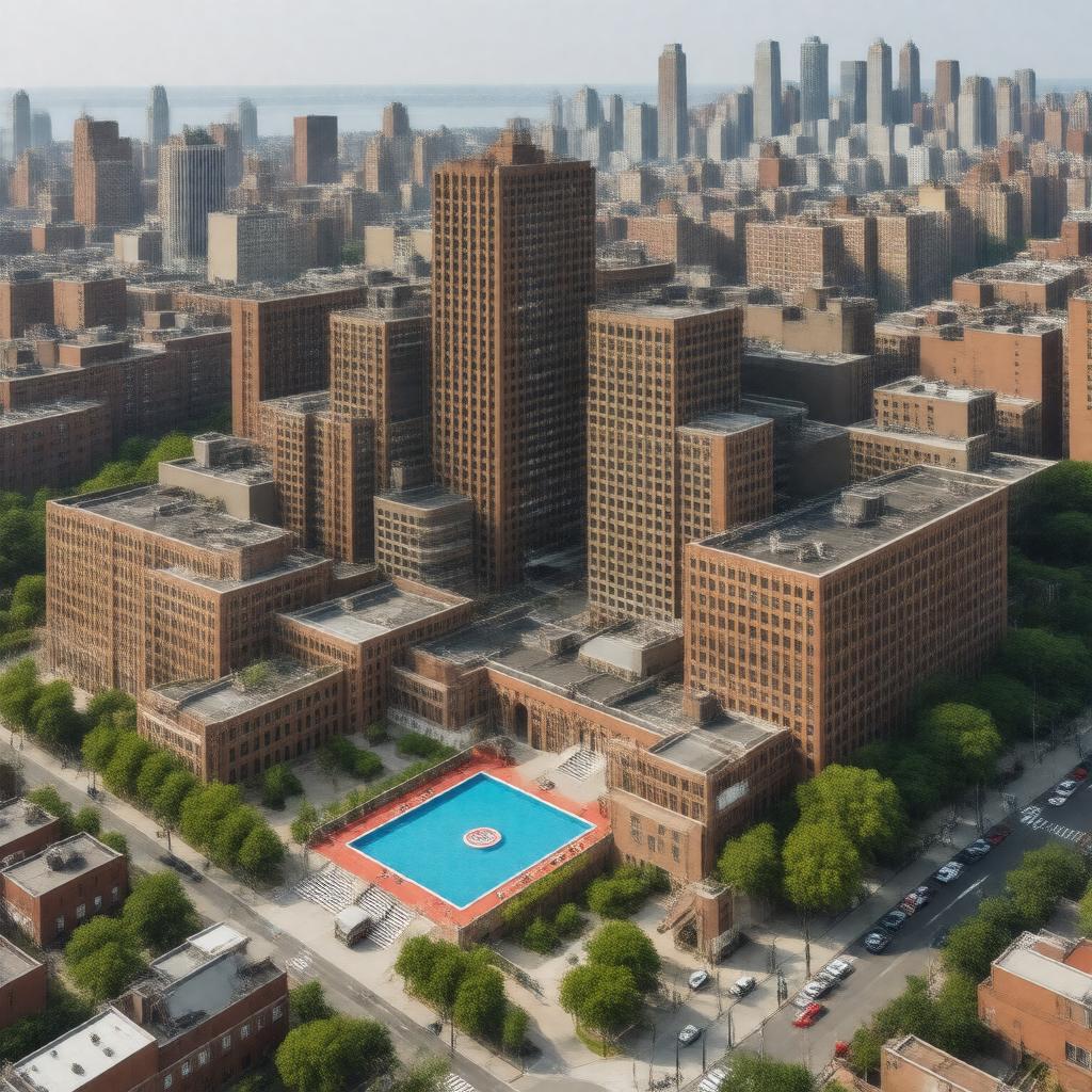 AI-created image of Stuyvesant High School