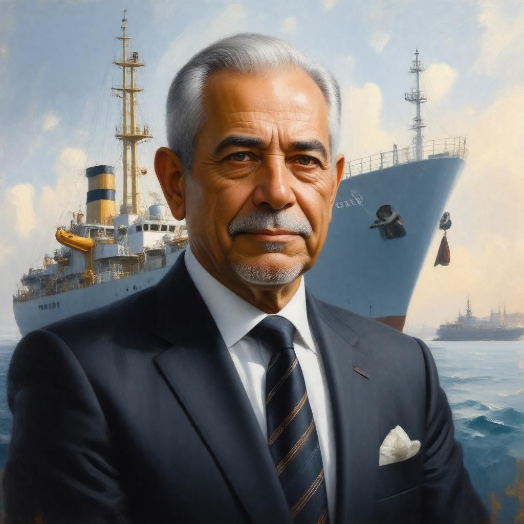 AI-created image of Stylianos Haji-Ioannou