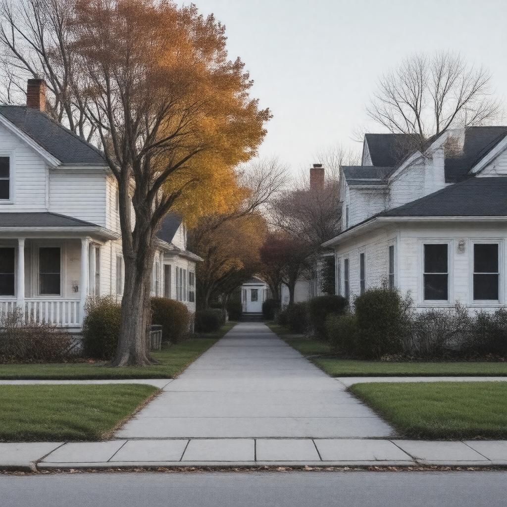 AI-created image of Suburbicon (film)