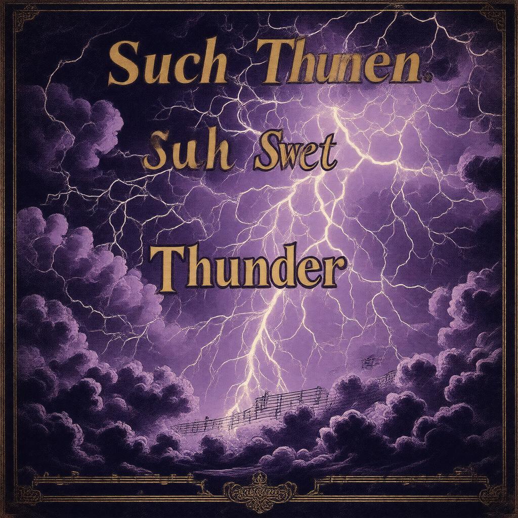 AI-created image of Such Sweet Thunder