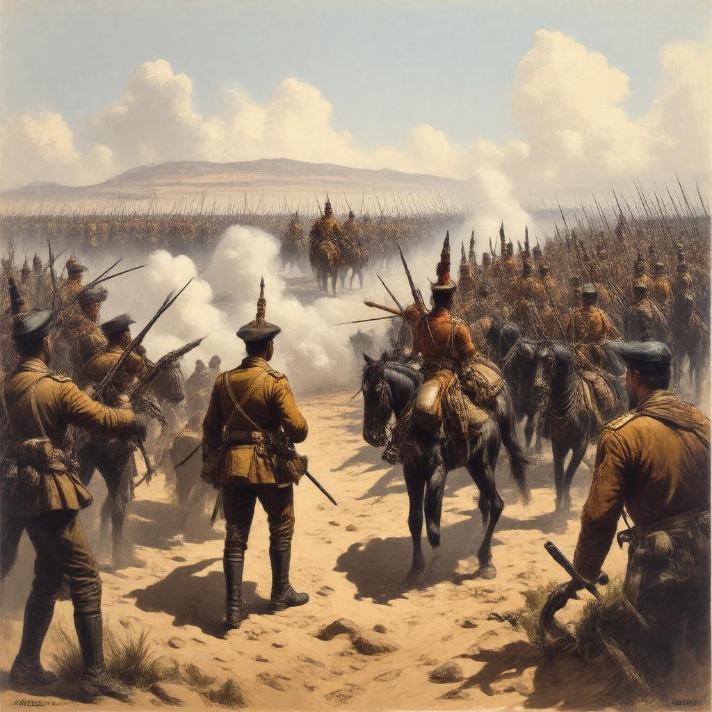 AI-created image of Sudan campaign