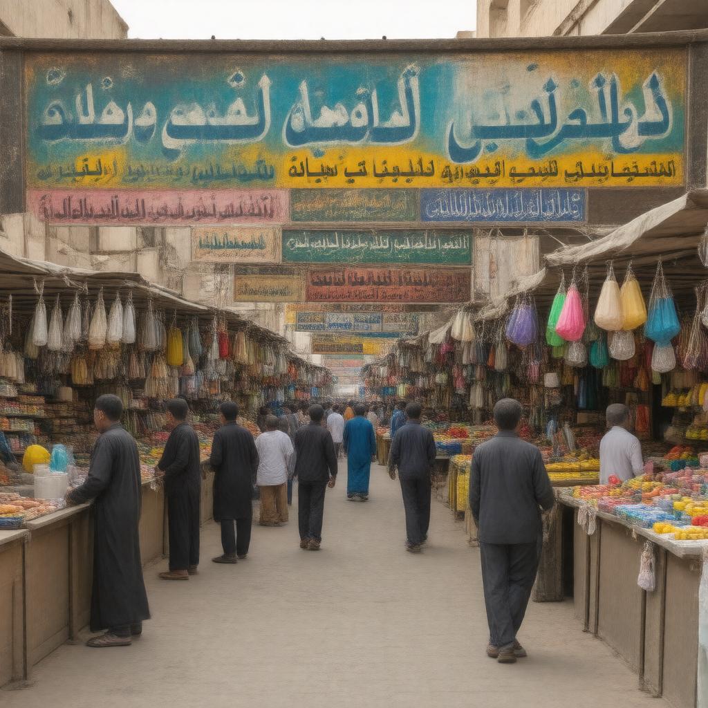 AI-created image of Sudanese Arabic