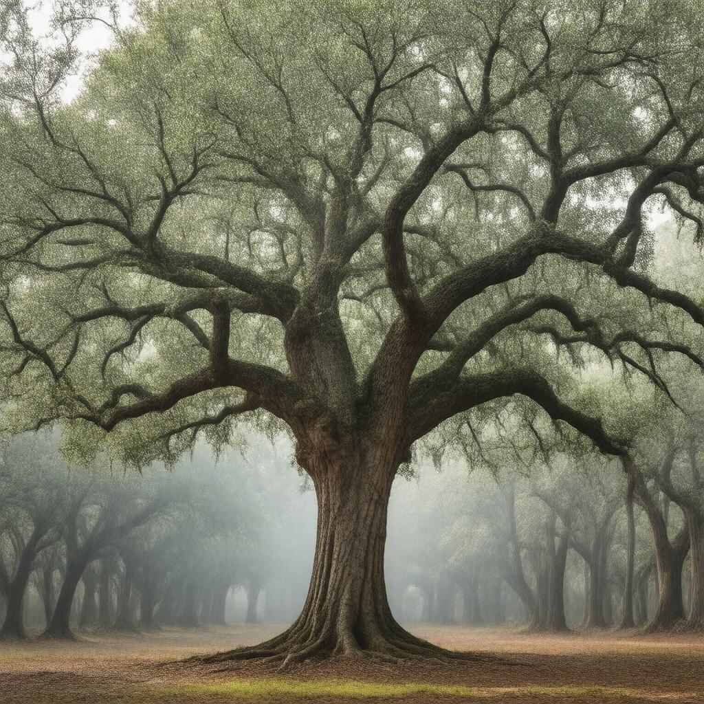 AI-created image of Sudden oak death