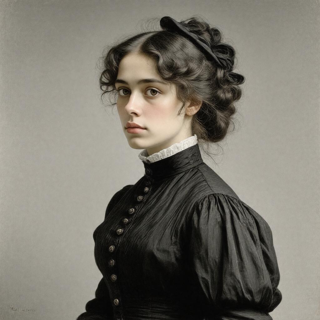 AI-created image of Sue Bridehead