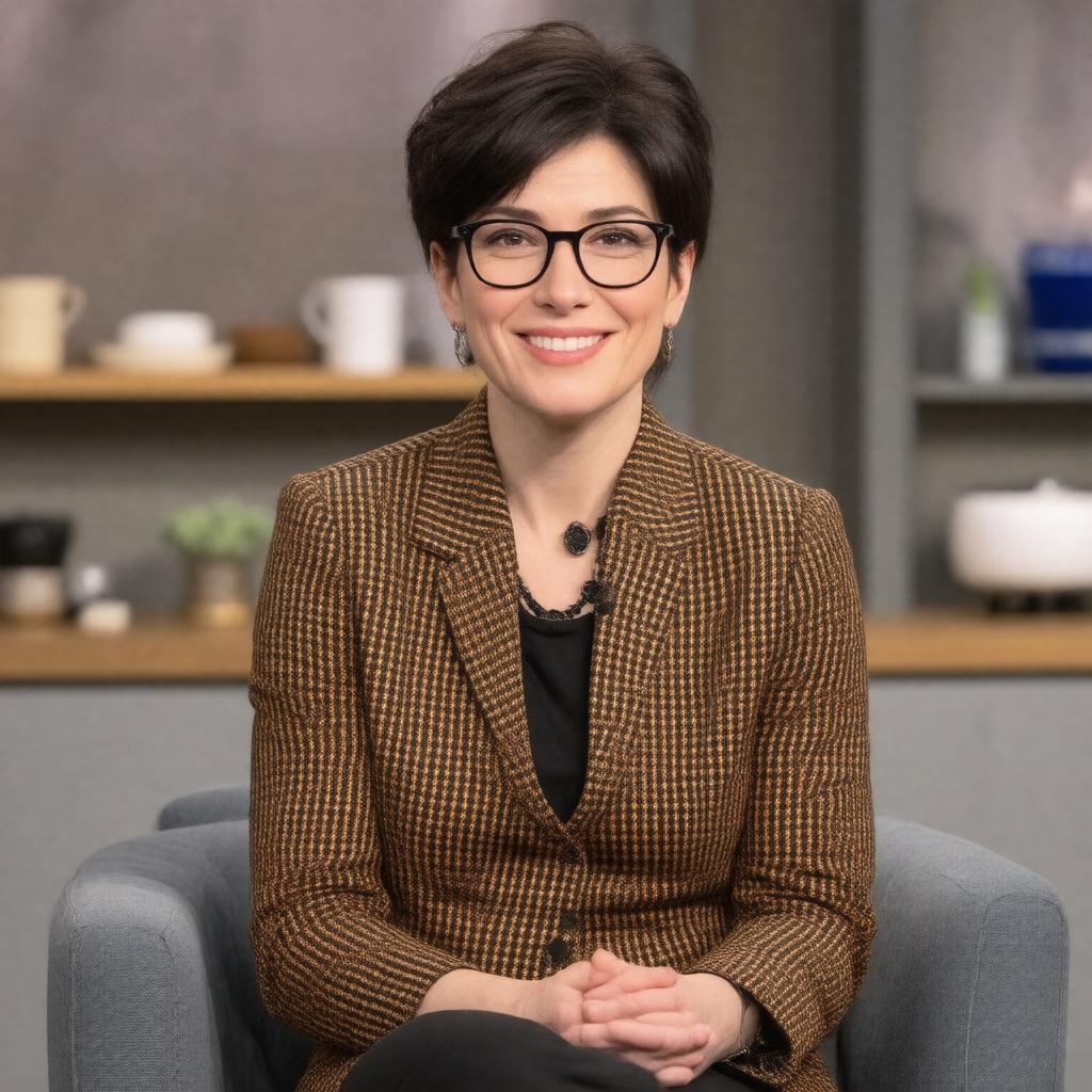 AI-created image of Sue Perkins