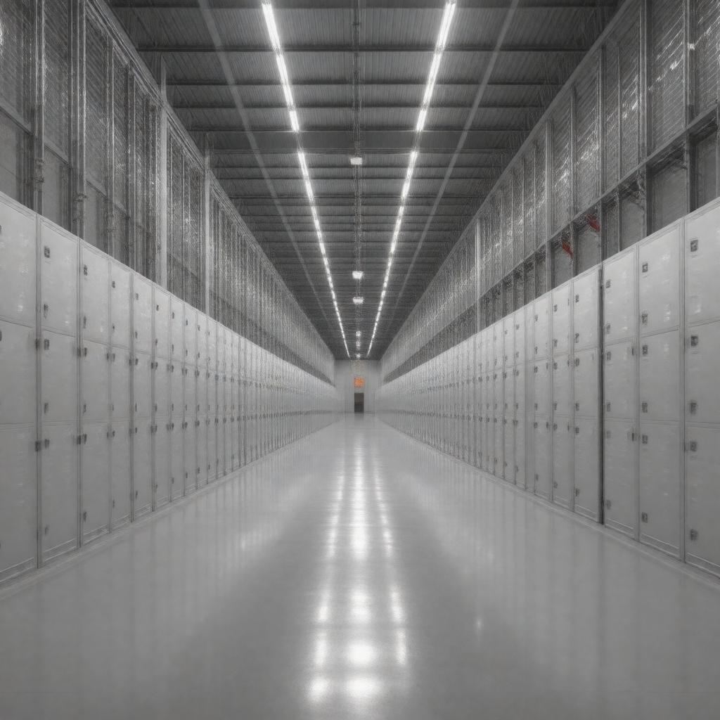 AI-created image of Suitland Federal Records Center