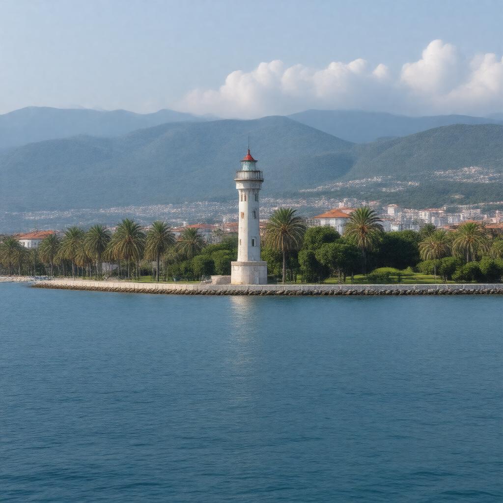 AI-created image of Sukhumi