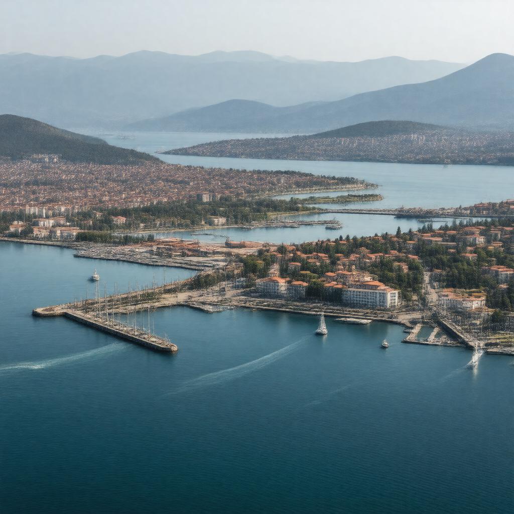 AI-created image of Sukhumi Bay