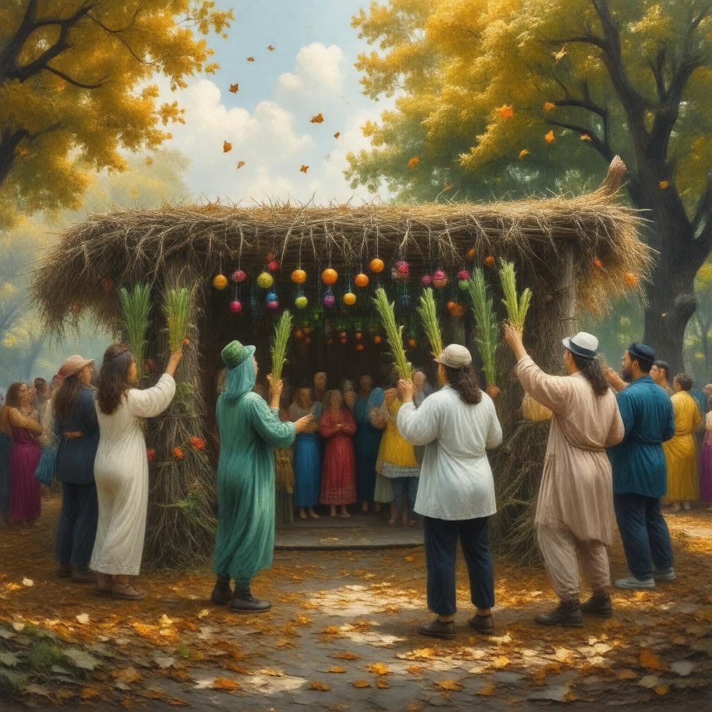 AI-created image of Sukkot