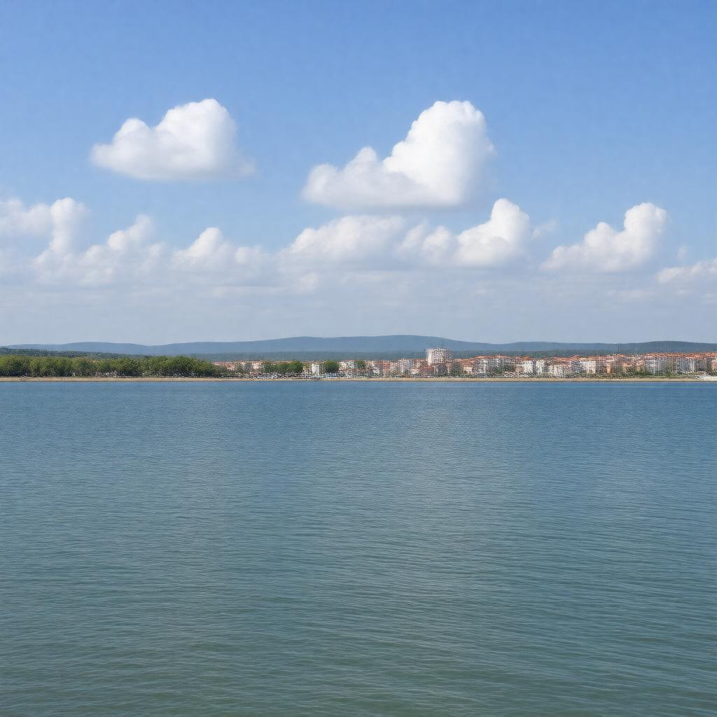AI-created image of Sulina Bay