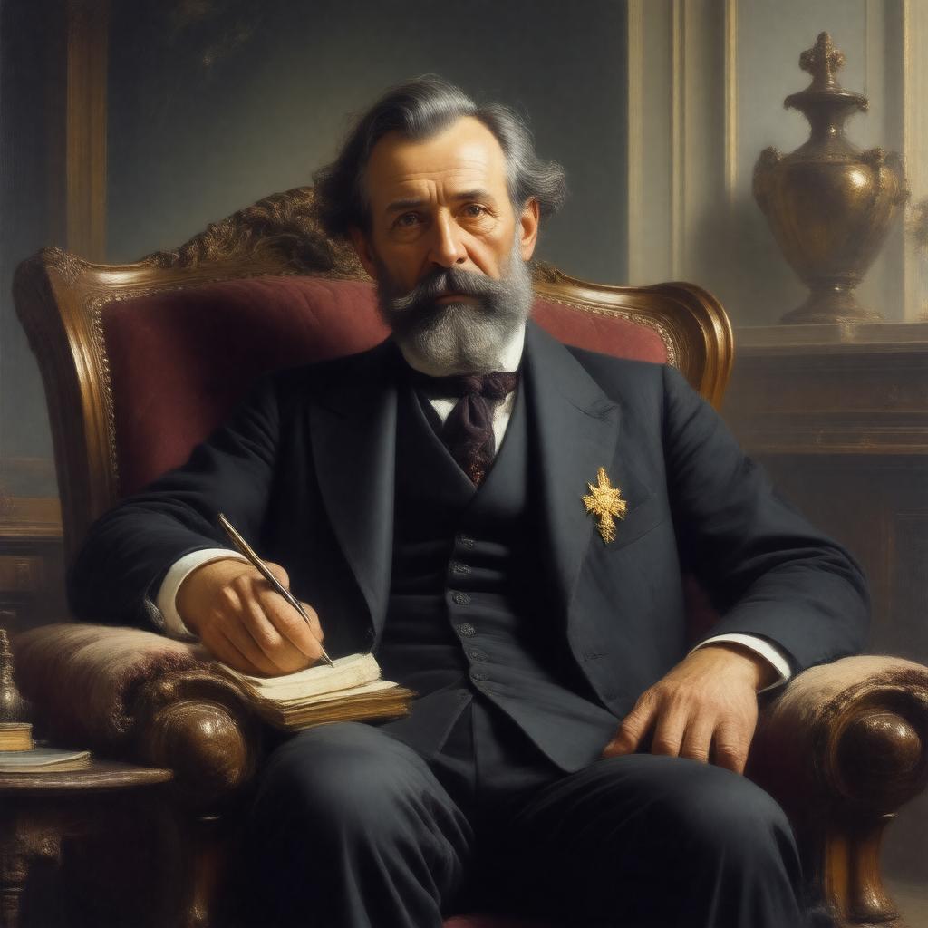 AI-created image of Sully Prudhomme