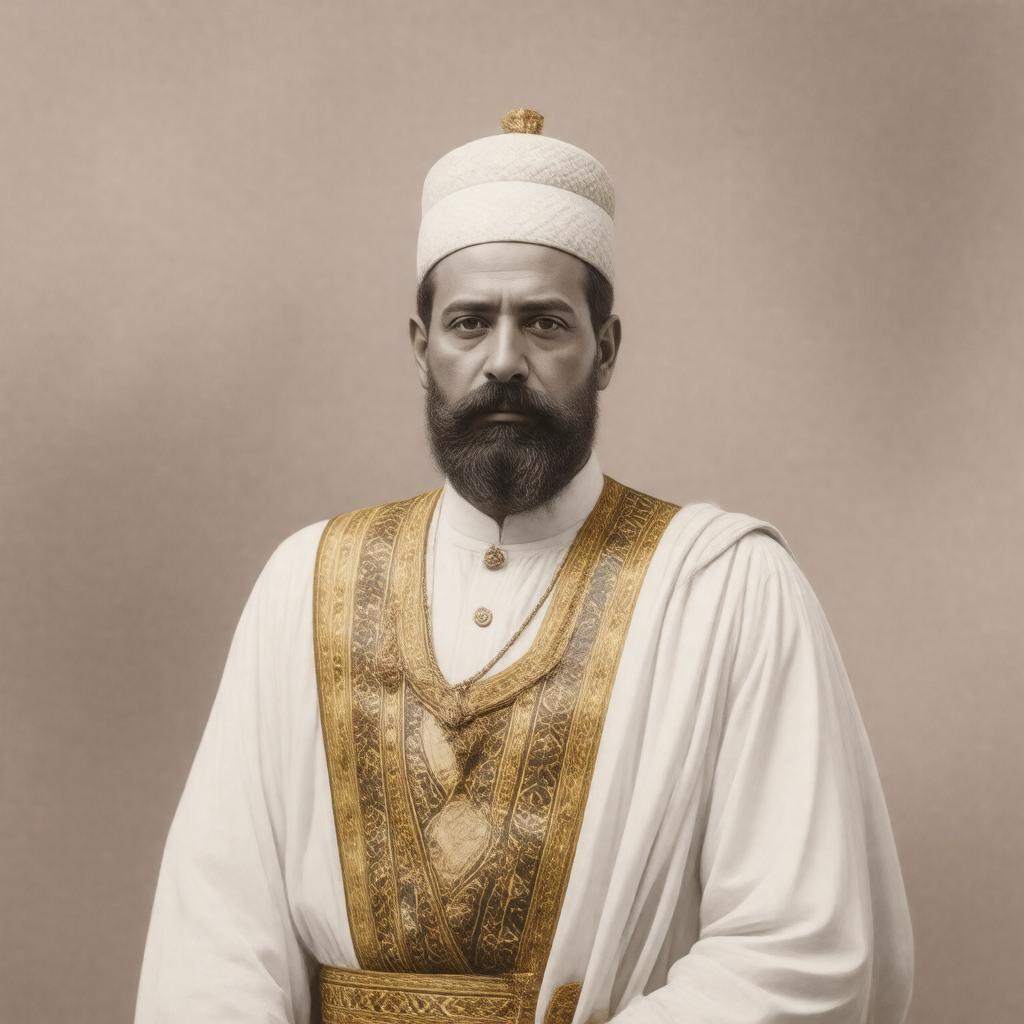 AI-created image of Sultan Hussein Kamel of Egypt