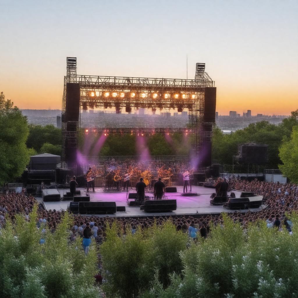 Click to view larger image AI-created image of Summer Concert Series