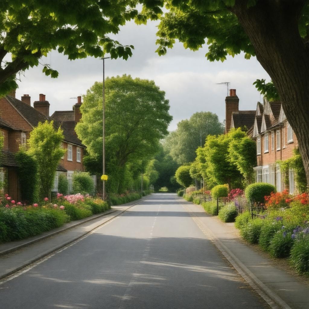 AI-created image of Summertown, Oxford