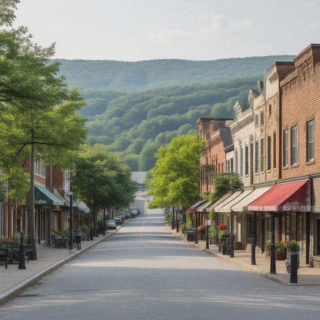 AI-created image of Summit, New Jersey