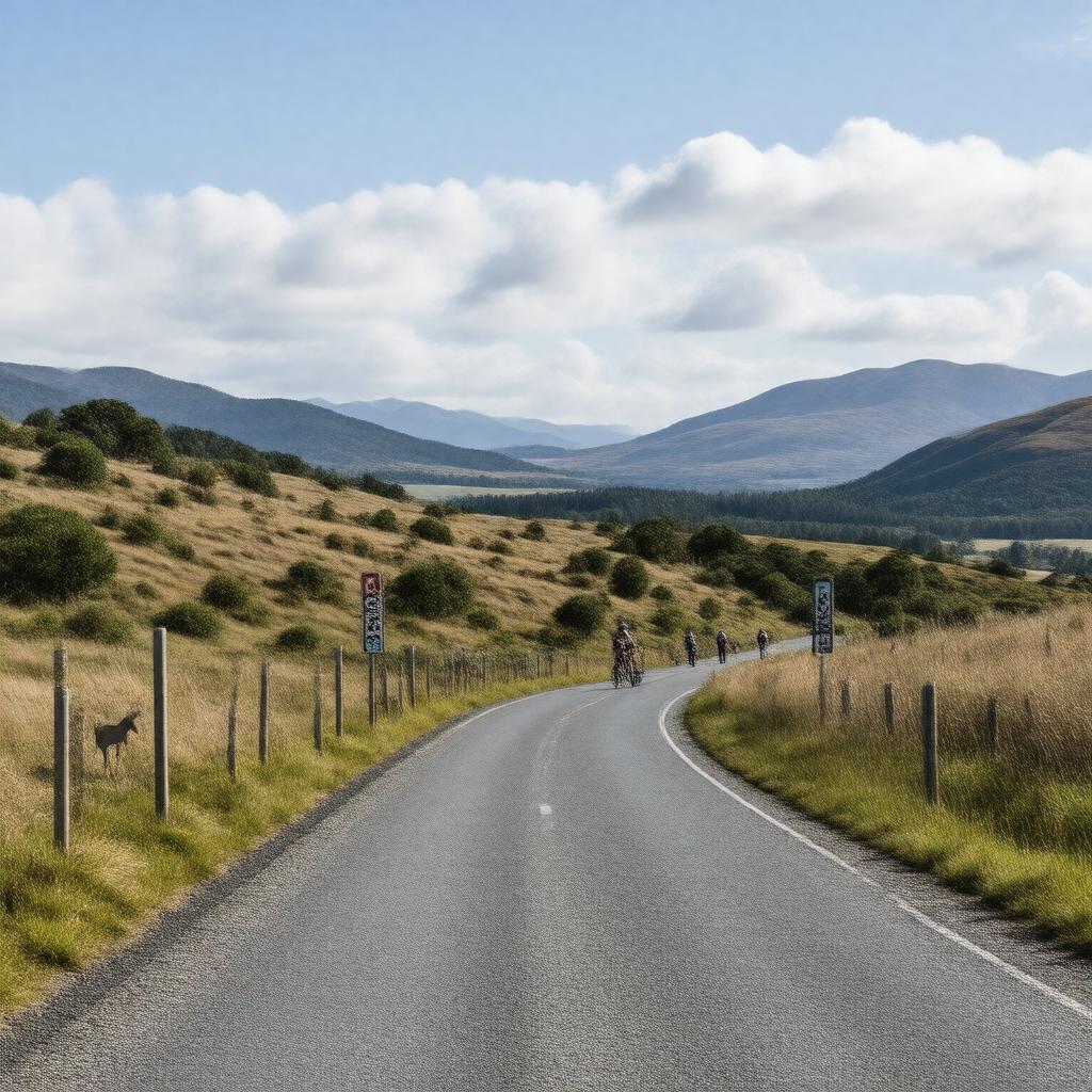 AI-created image of Summit Road