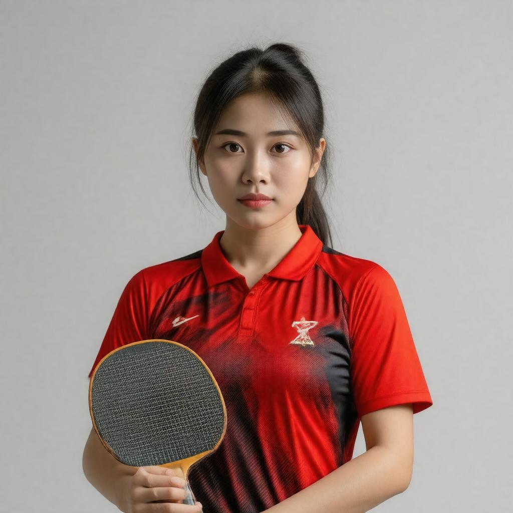 AI-created image of Sun Yingsha