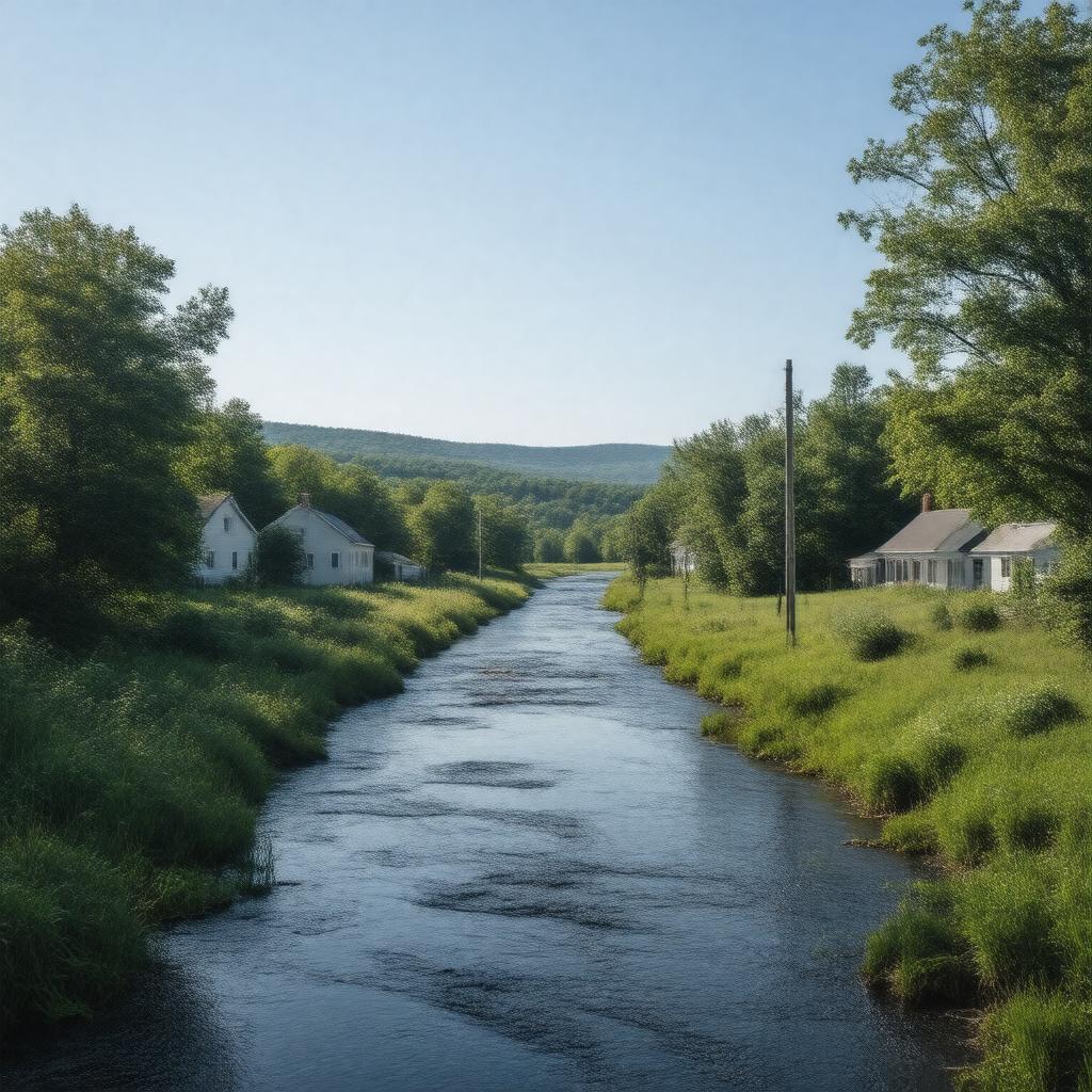 AI-created image of Suncook, New Hampshire