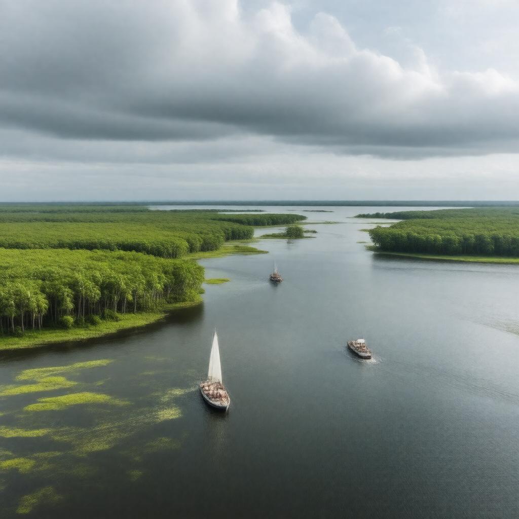 AI-created image of Sundarbans