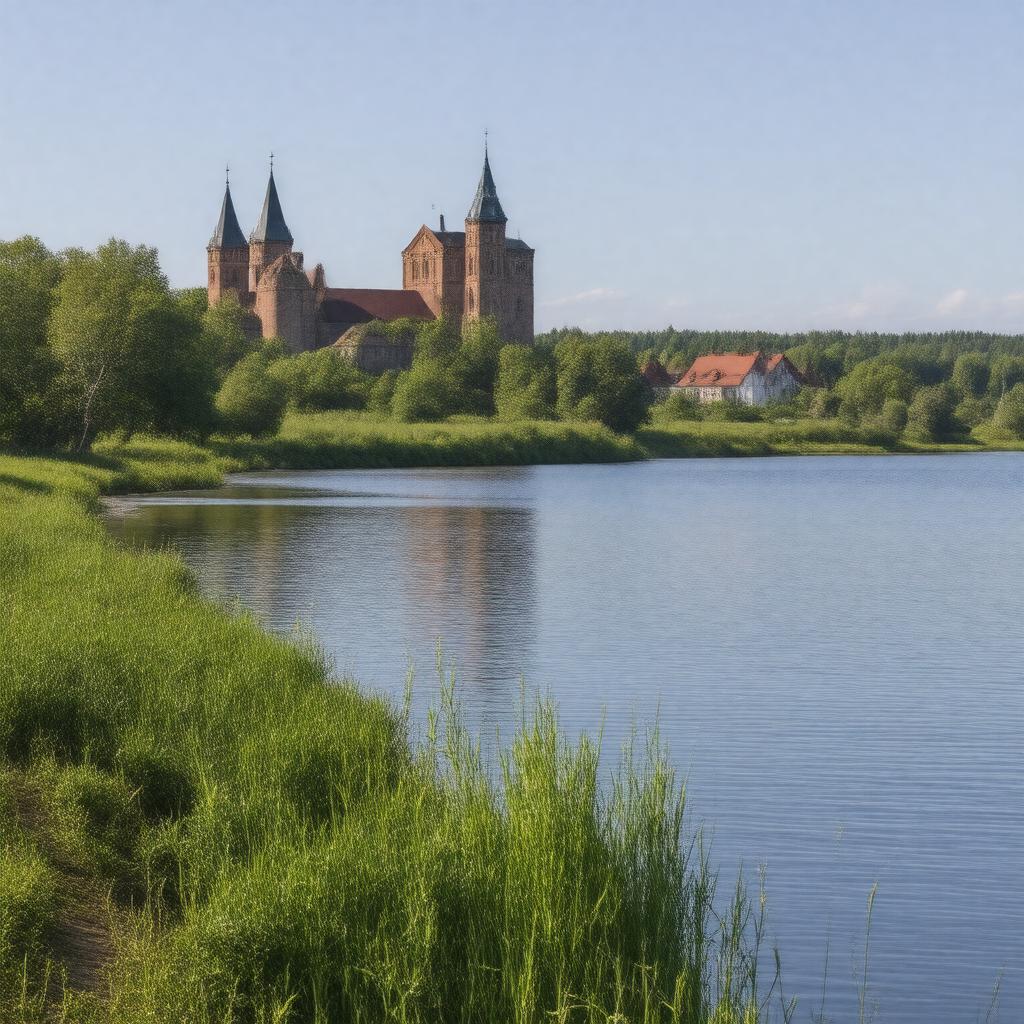 AI-created image of Sundbyholm