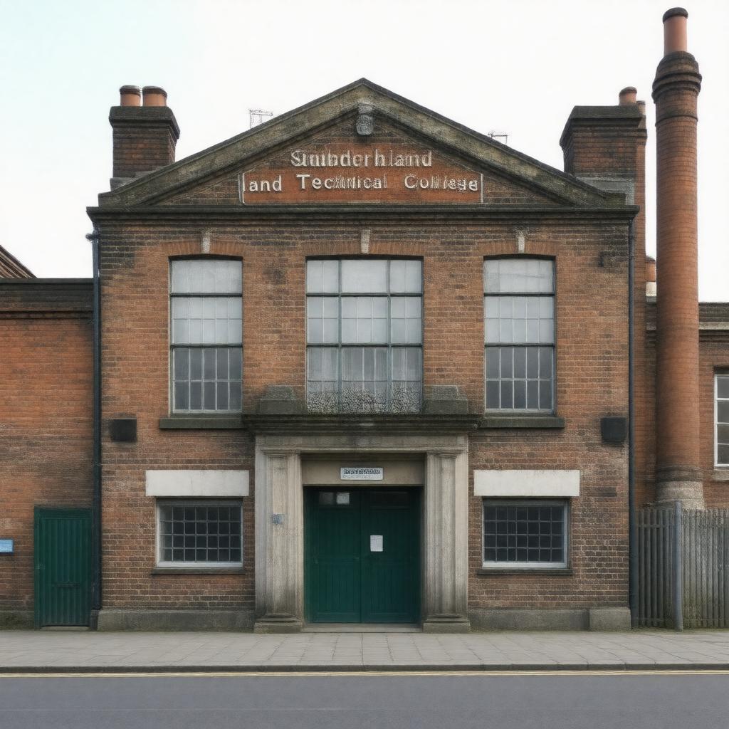 AI-created image of Sunderland Technical College