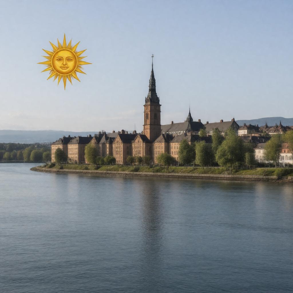 AI-created image of Sundsvall