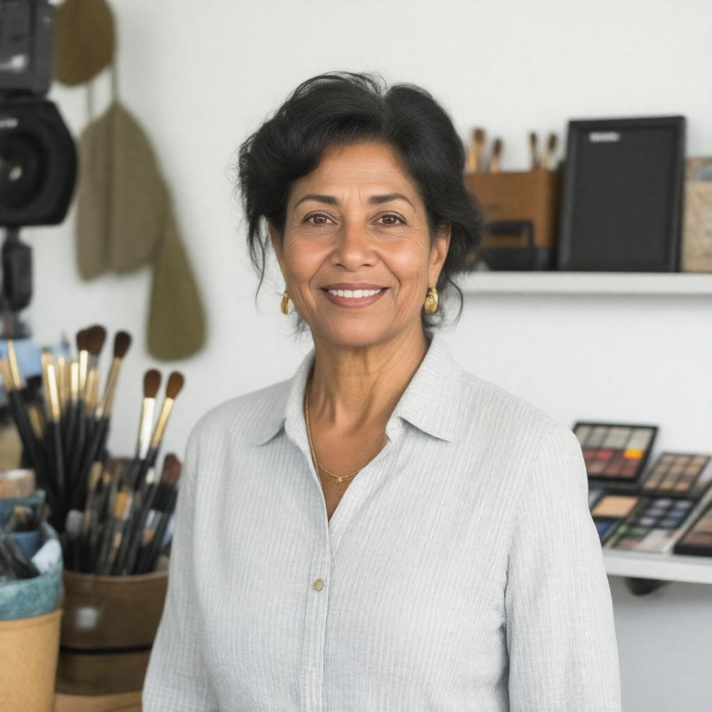 AI-created image of Sunetra Sastry