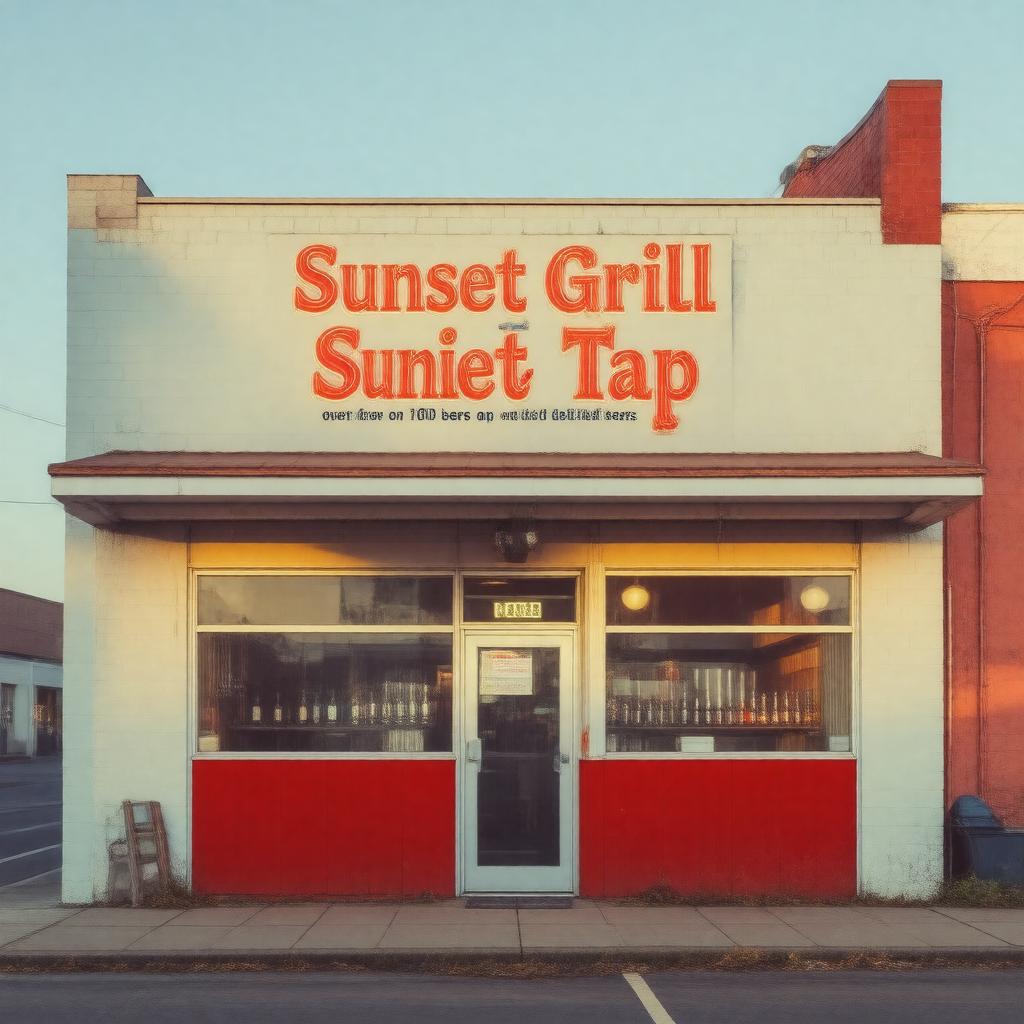 AI-created image of Sunset Grill & Tap
