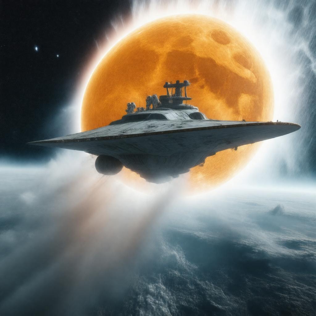 AI-created image of Sunshine (2007 film)