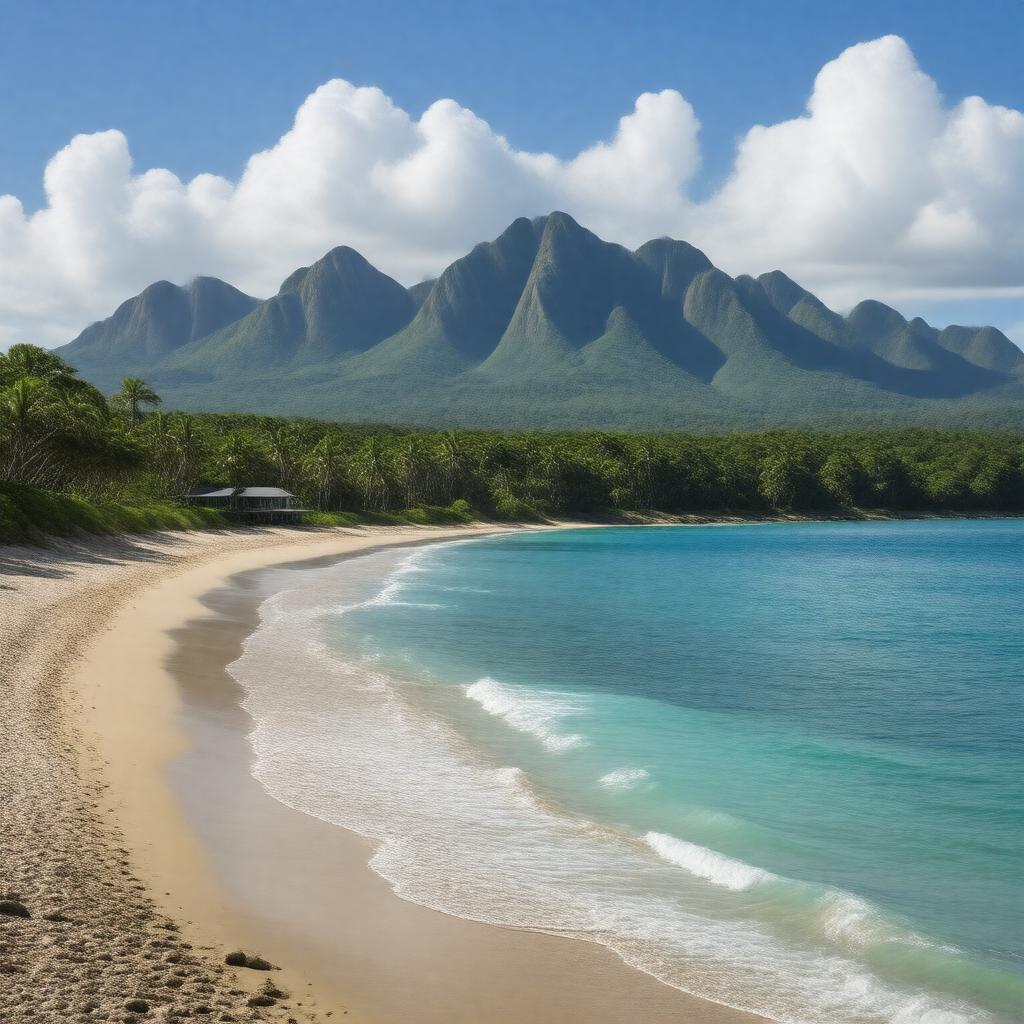 AI-created image of Sunshine Coast