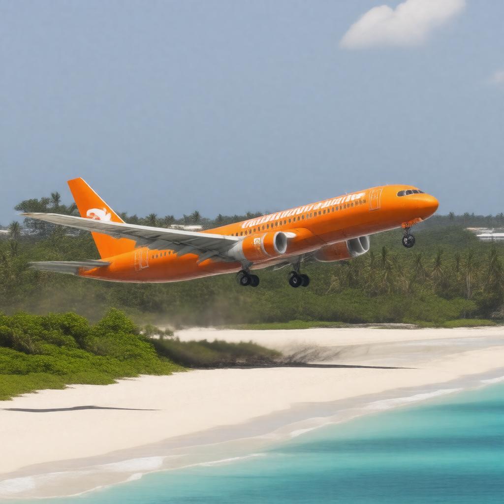 AI-created image of Sunwing Airlines