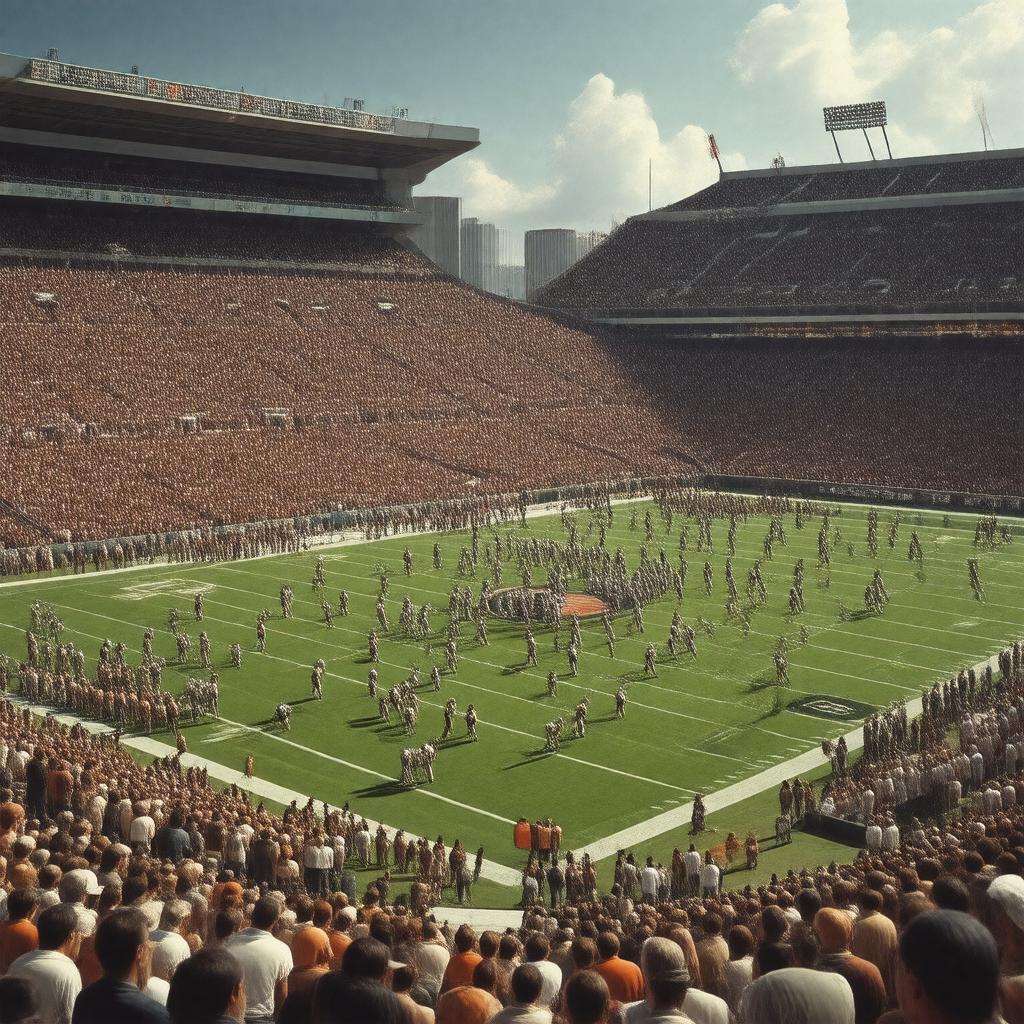 AI-created image of Super Bowl III