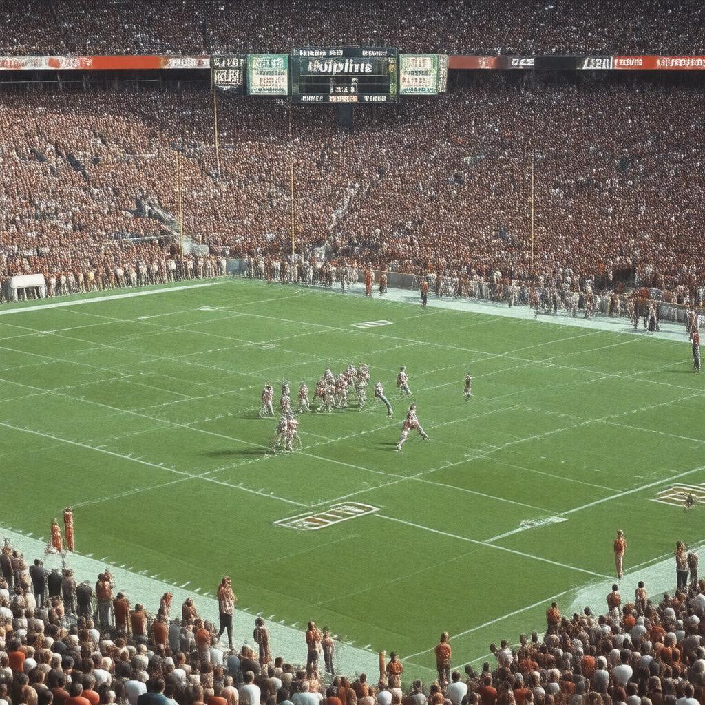 AI-created image of Super Bowl VII