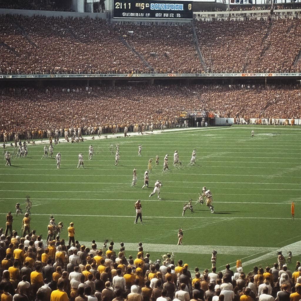 AI-created image of Super Bowl X