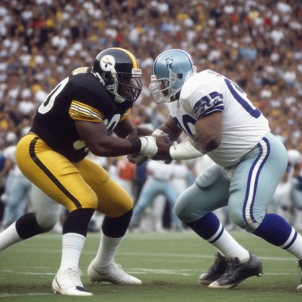 AI-created image of Super Bowl XIII