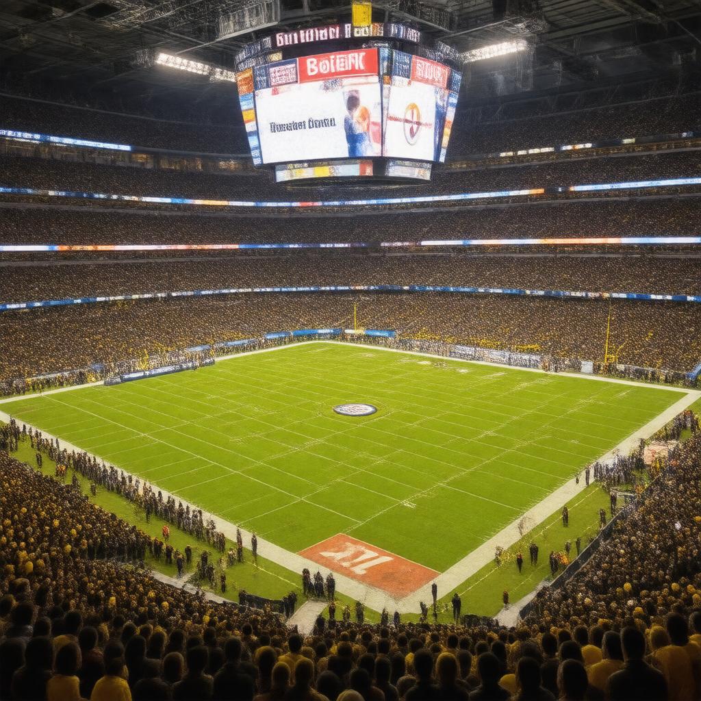 AI-created image of Super Bowl XL