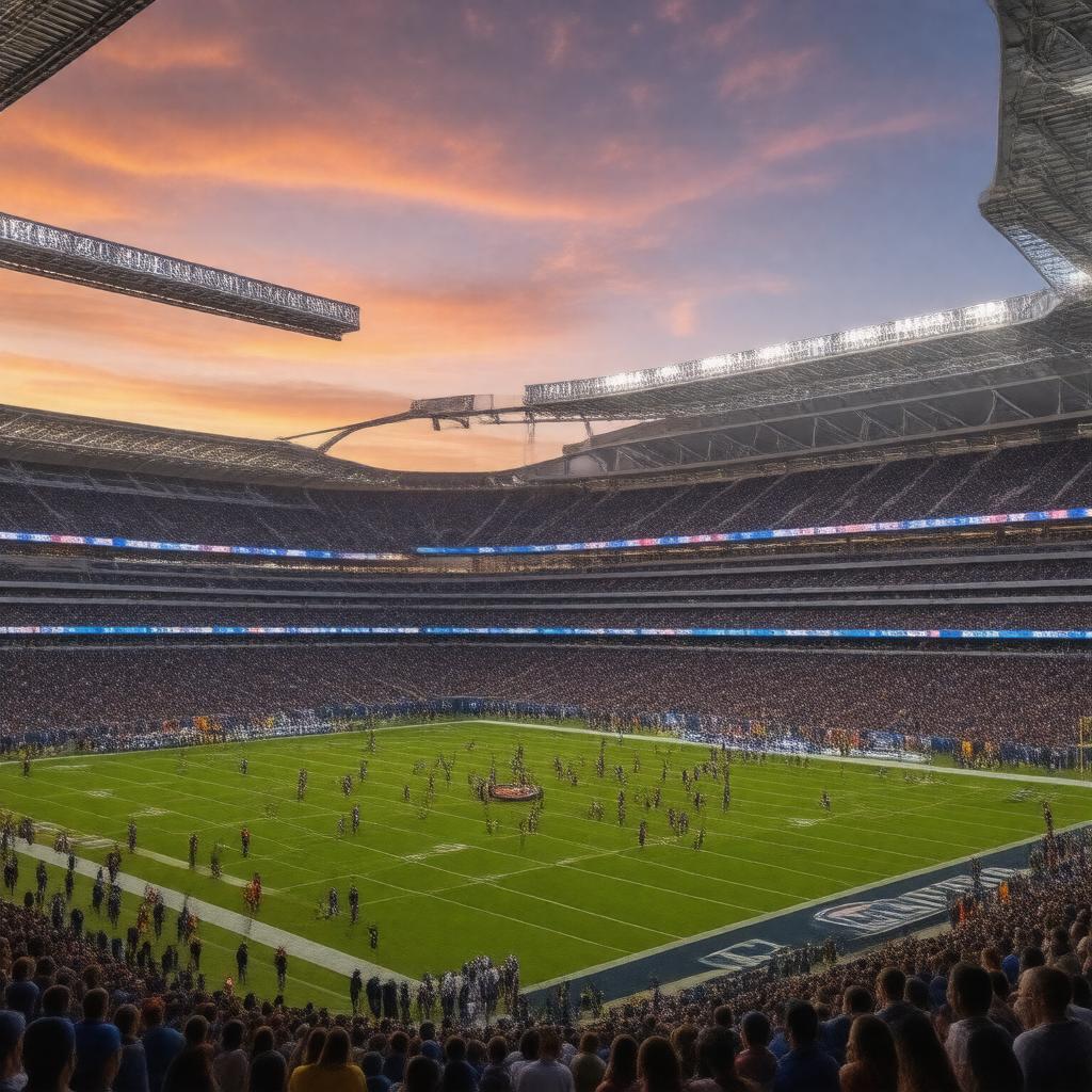 AI-created image of Super Bowl XLIX