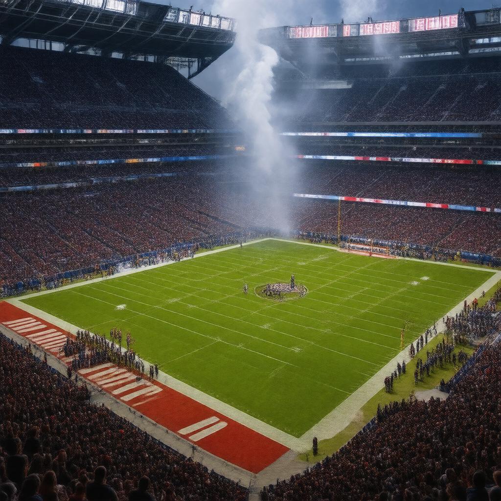 AI-created image of Super Bowl XLVI