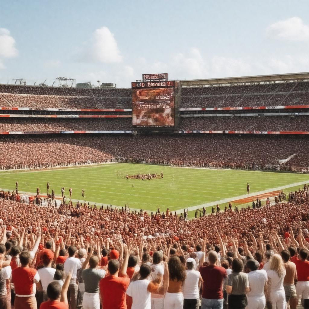 AI-created image of Super Bowl XXIII