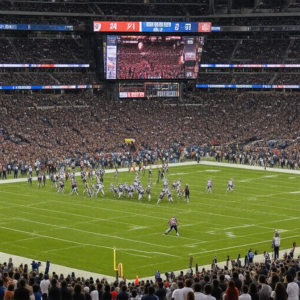 AI-created image of Super Bowl XXXIX