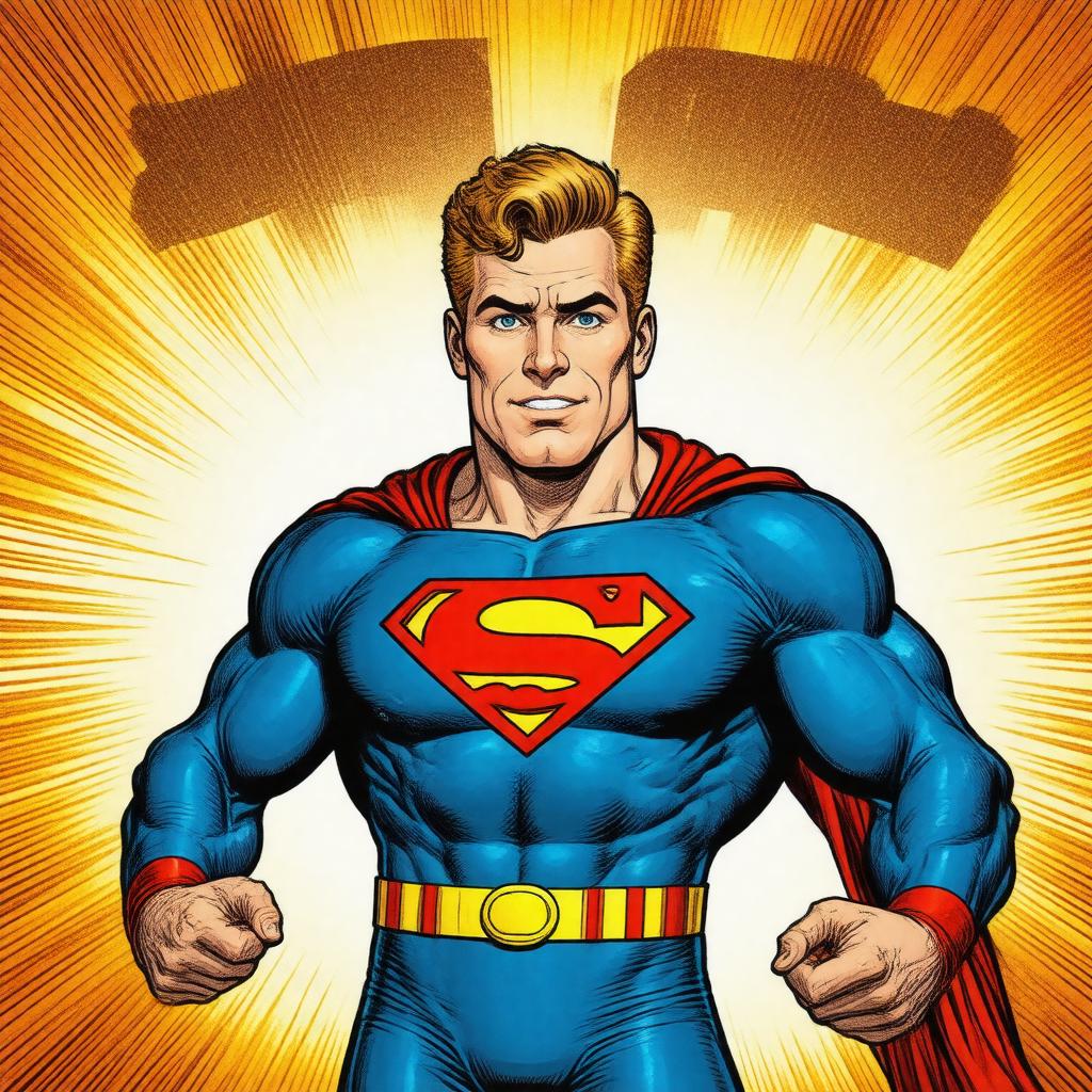 AI-created image of Super Dan
