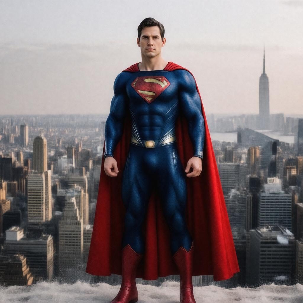 AI-created image of Superman
